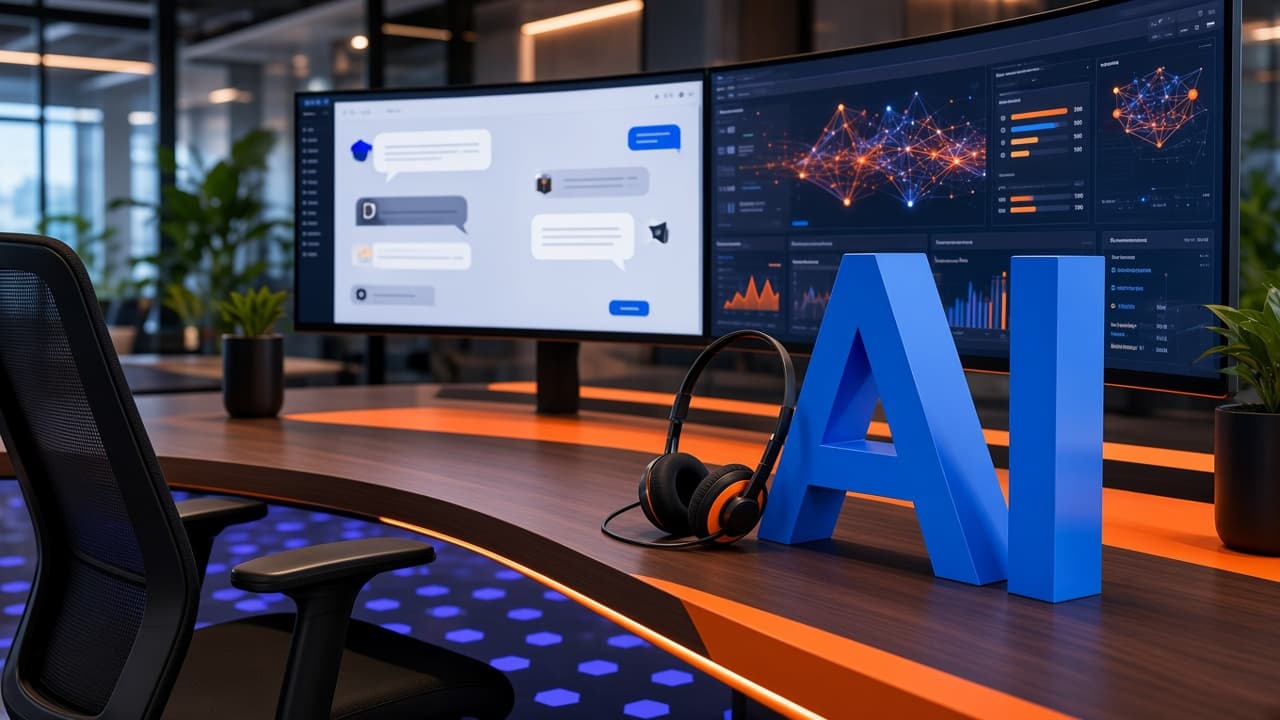 Foto editorial ilustrando o tema do artigo: Agente de IA versus chatbot: não é a mesma conversa